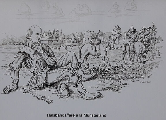 Bildtafel zur Halsbandaffäre